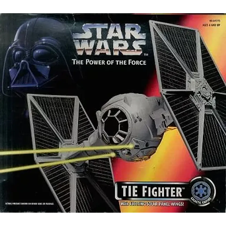 Kenner Star Wars Power Of The Force Tie Fighter Vehicle  1