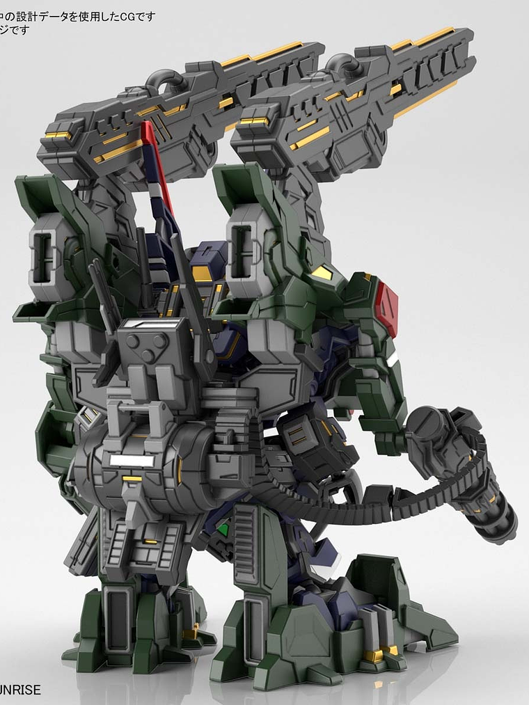  SDW HEROES Sargeant Verde Buster Gundam DX Set 2