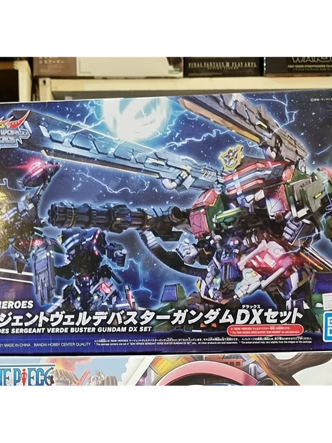 SDW HEROES Sargeant Verde Buster Gundam DX Set 5