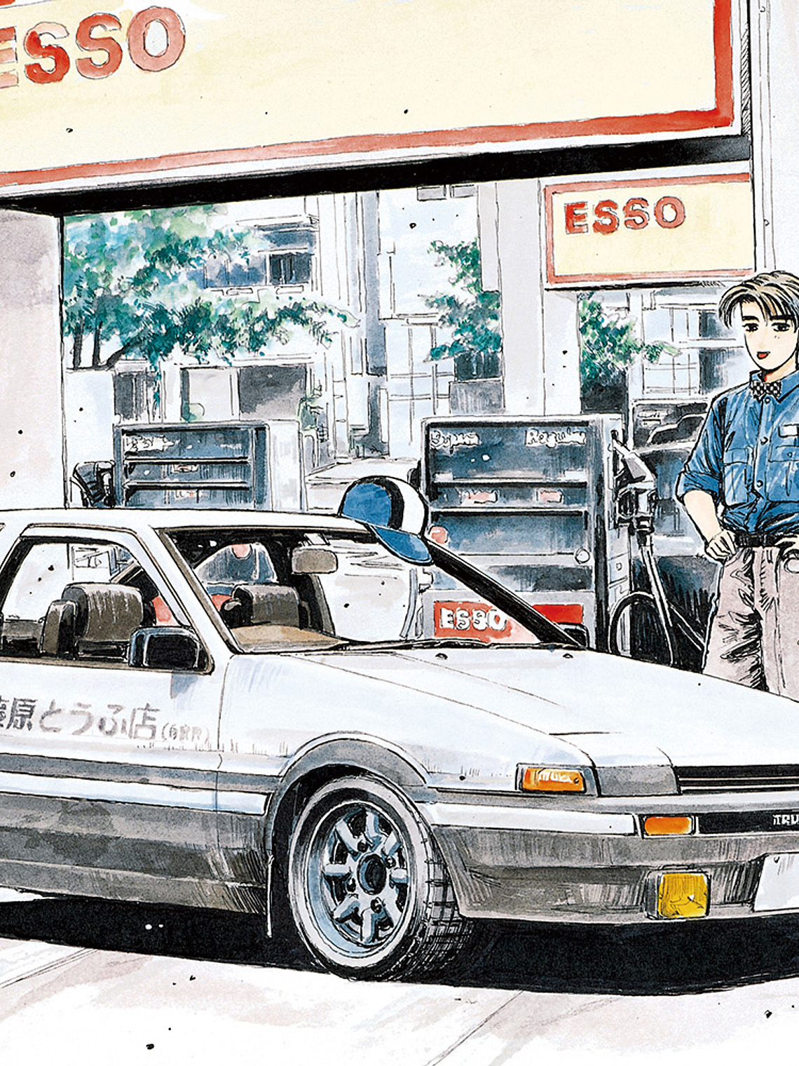 1/32 Initial D Takumi's Hachiroku 4