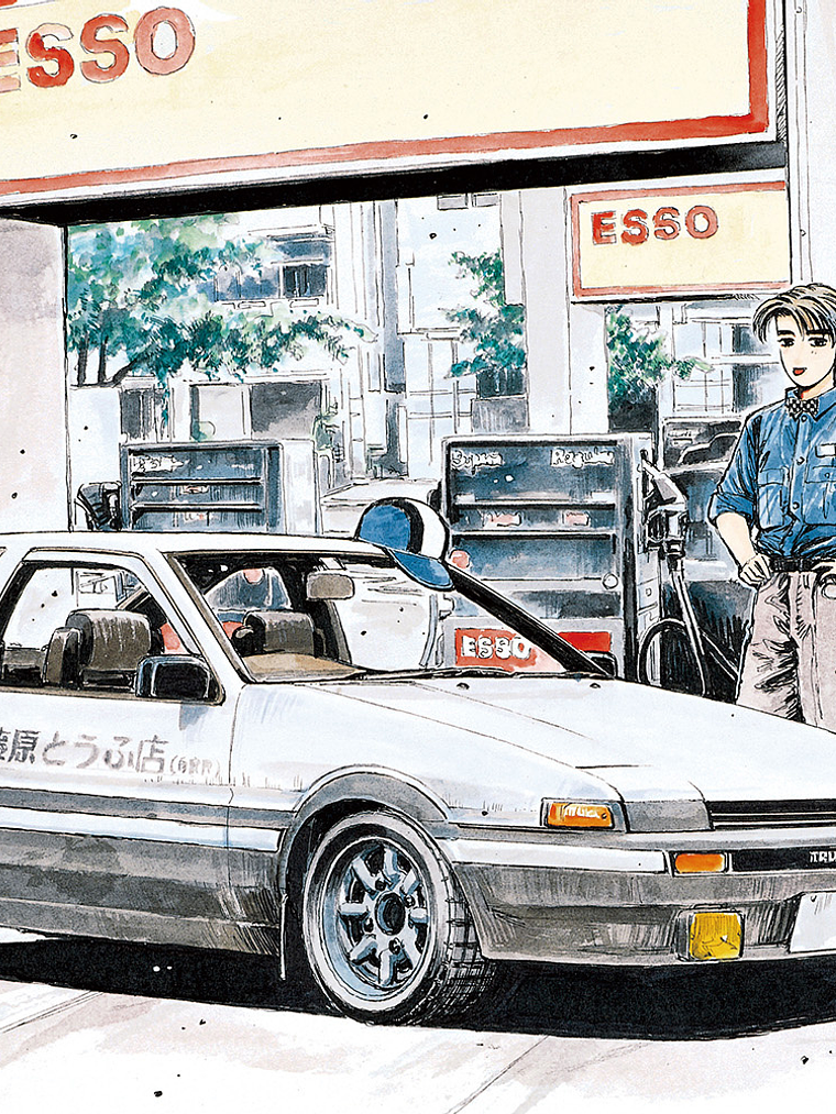 1/32 Initial D Takumi's Hachiroku 4