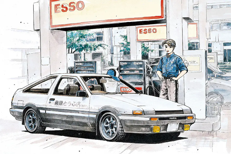 1/32 Initial D Takumi's Hachiroku 4