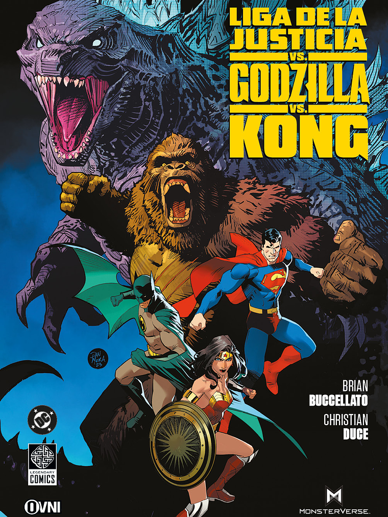 Liga De La Justicia VS Godzilla VS Kong | 0VNIPRESS 1
