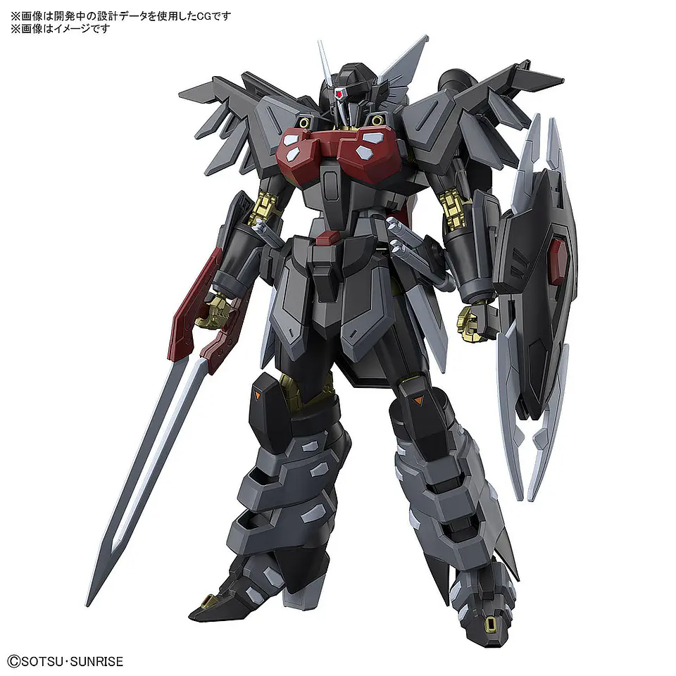 HG 1/144 BLACK KNIGHT SQUAD Shi-ve.A BANDAI HOBBY 1