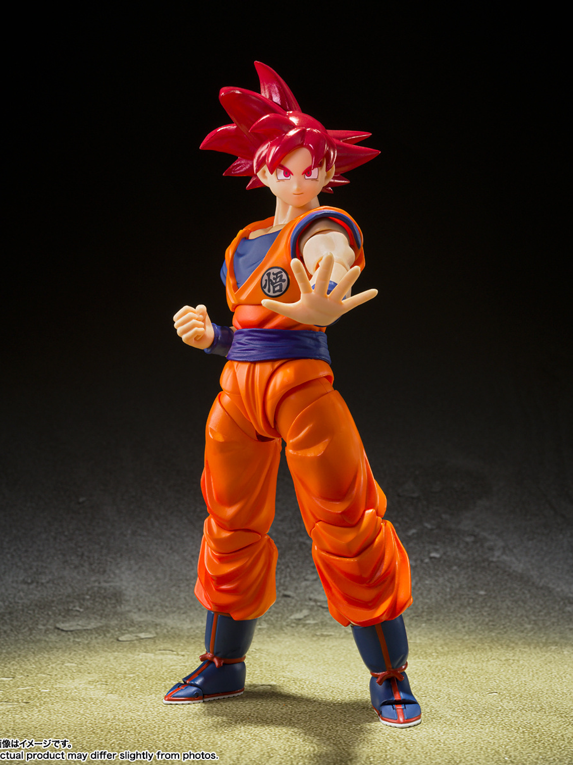 S.H.Figuarts Super Saiyan God Son Goku  3