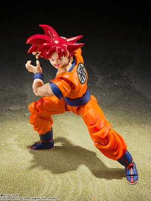 S.H.Figuarts Super Saiyan God Son Goku 