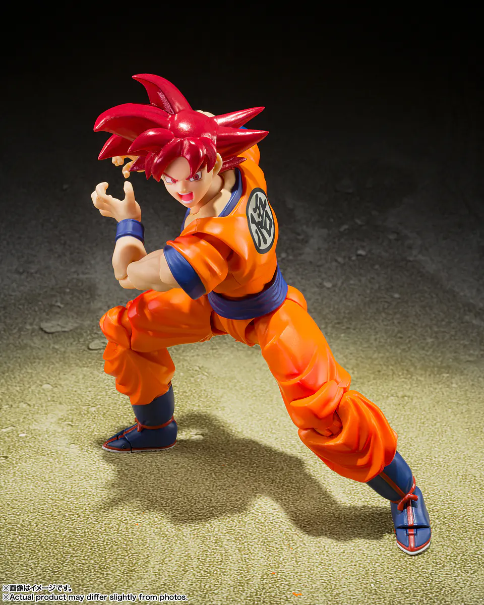 S.H.Figuarts Super Saiyan God Son Goku  1