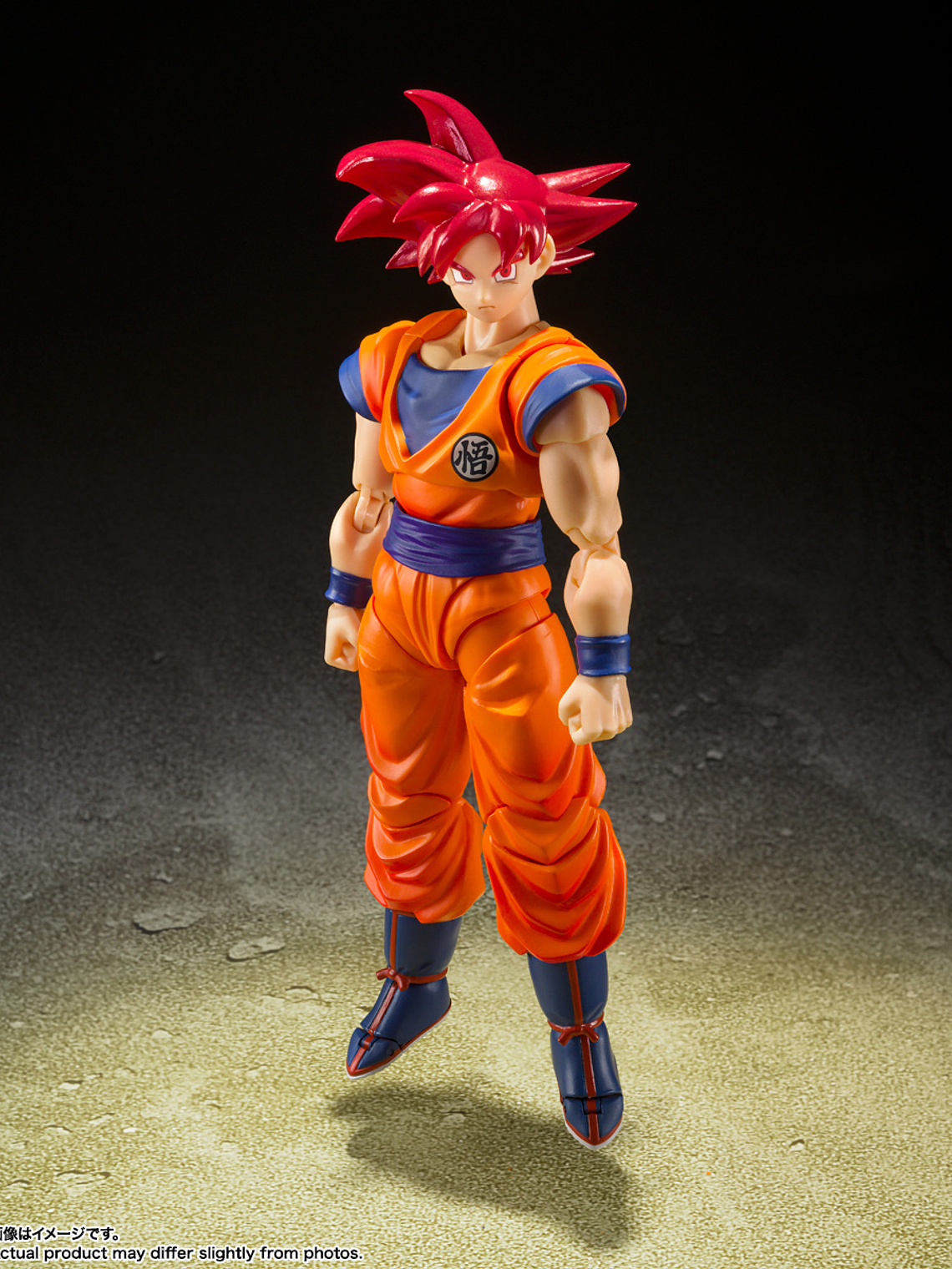 S.H.Figuarts Super Saiyan God Son Goku  5