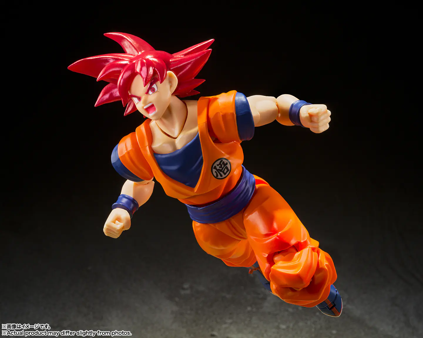 S.H.Figuarts Super Saiyan God Son Goku  6