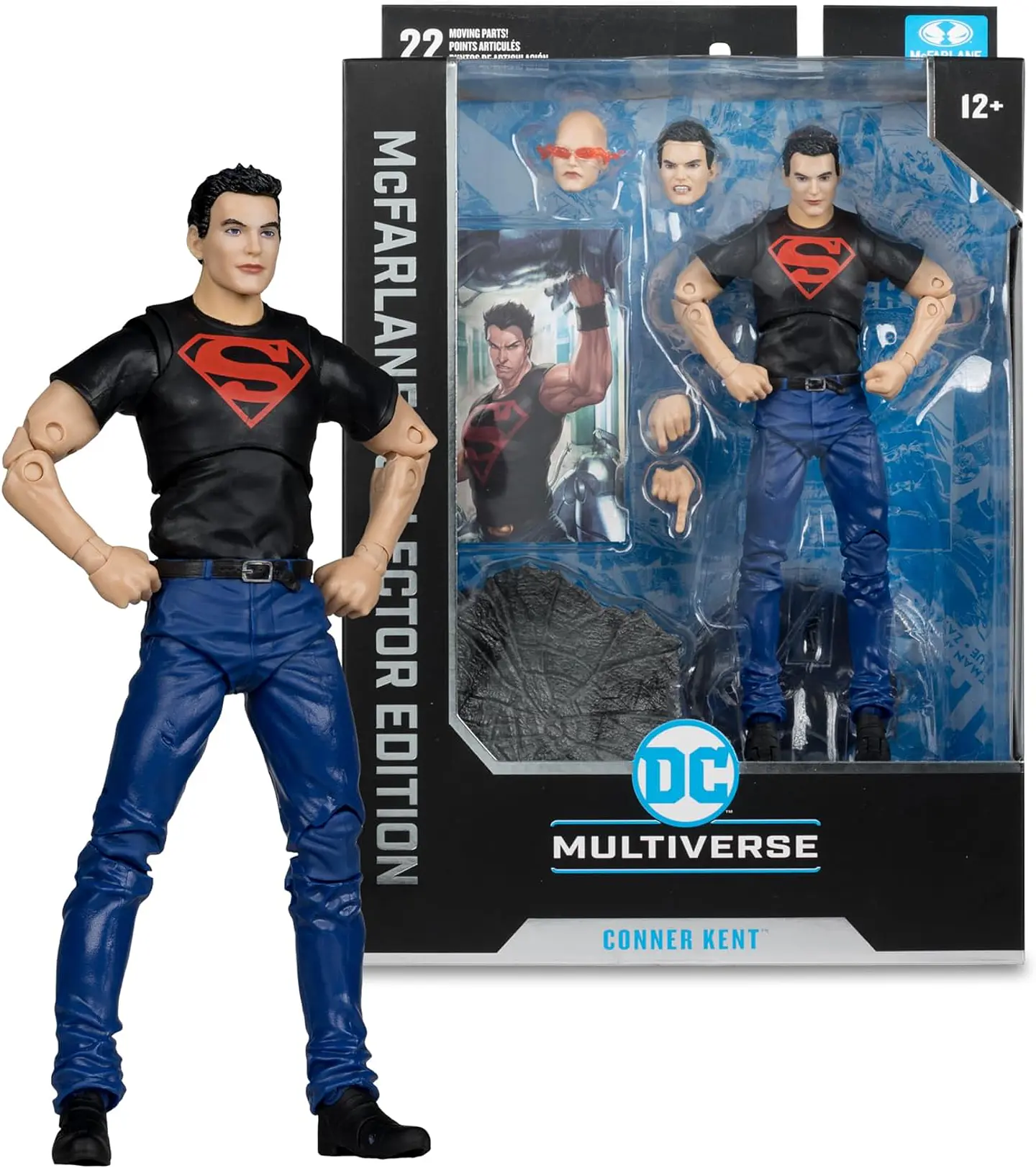  McFarlane Toys - DC Multiverse Conner Kent (Teen Titans) Figura McFarlane de 7 pulgadas Edición Coleccionista #15 2