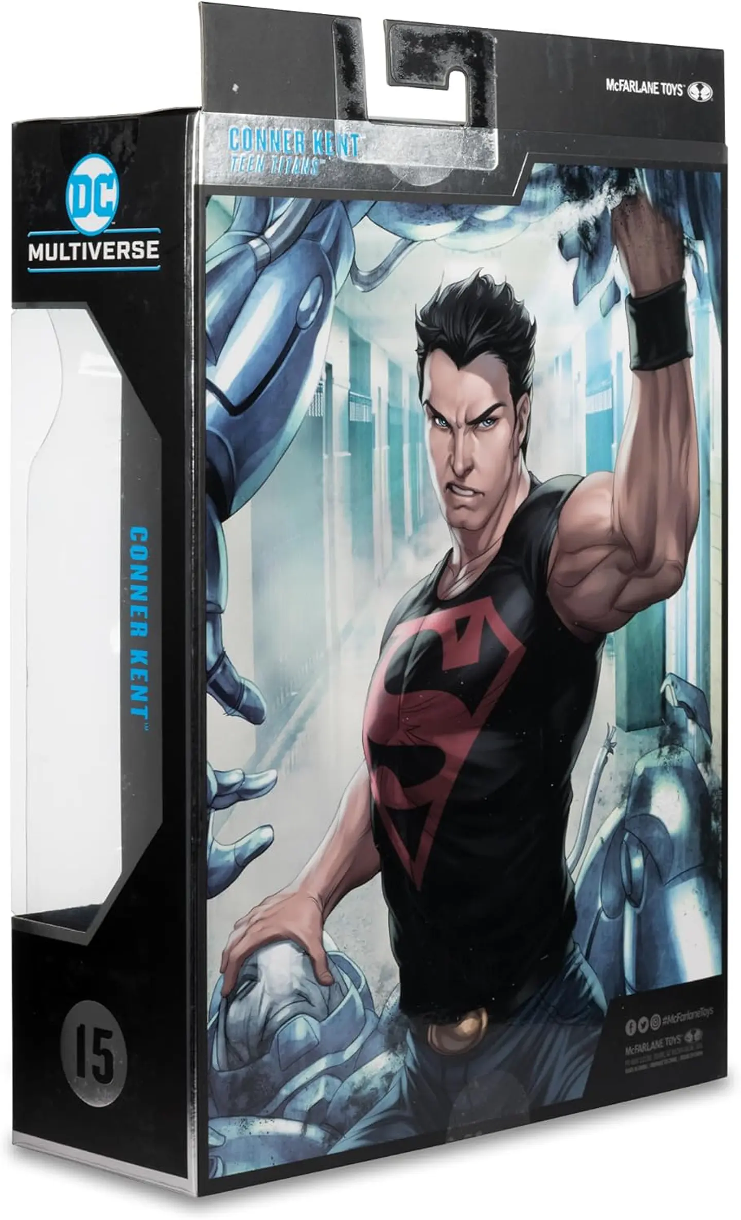  McFarlane Toys - DC Multiverse Conner Kent (Teen Titans) Figura McFarlane de 7 pulgadas Edición Coleccionista #15 3