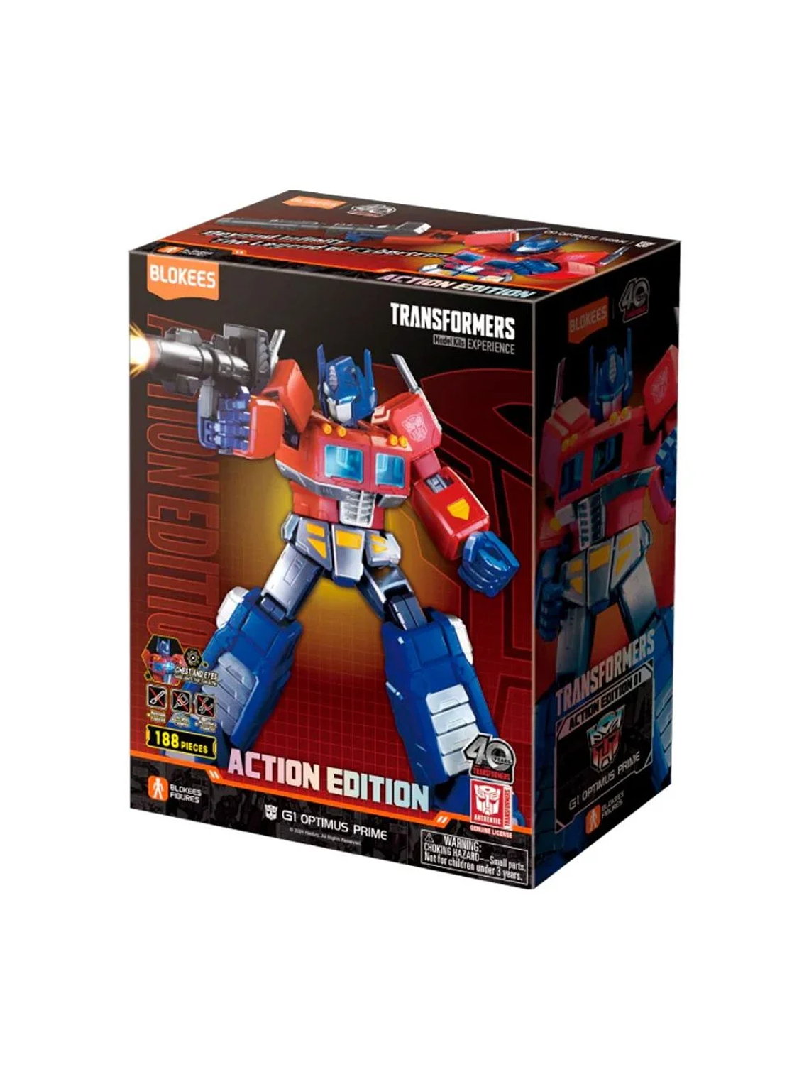 Blokees Figures | Transformers Action Edition - G1 Optimus Prime 5