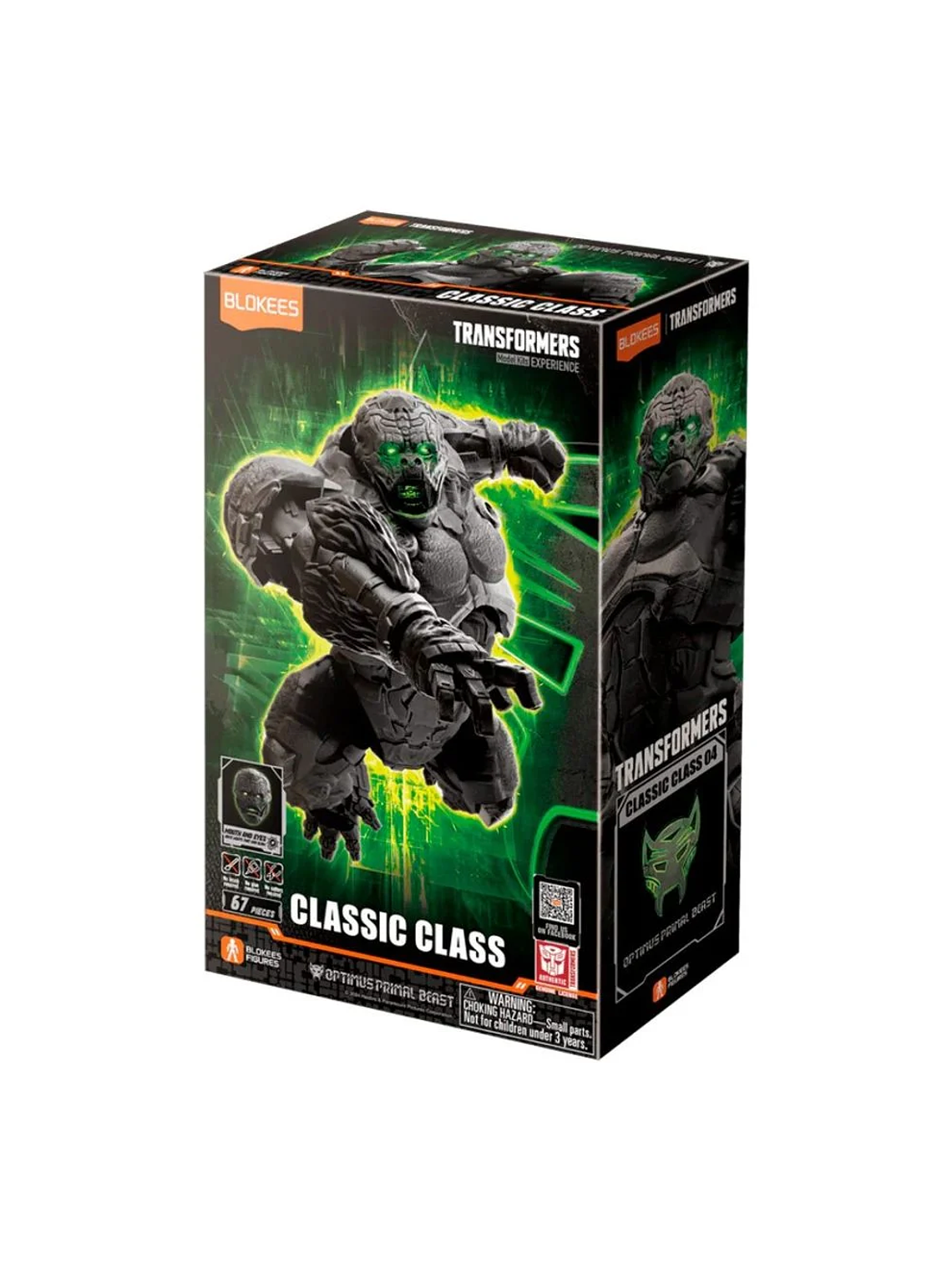 Transformers Classic Class | Optimus Primal Beast 04 | Rise of the Beasts: La Furia Maximal para Armar 3