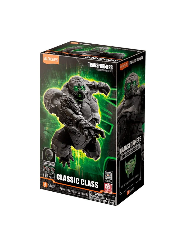 Transformers Classic Class | Optimus Primal Beast 04 | Rise of the Beasts: La Furia Maximal para Armar 3