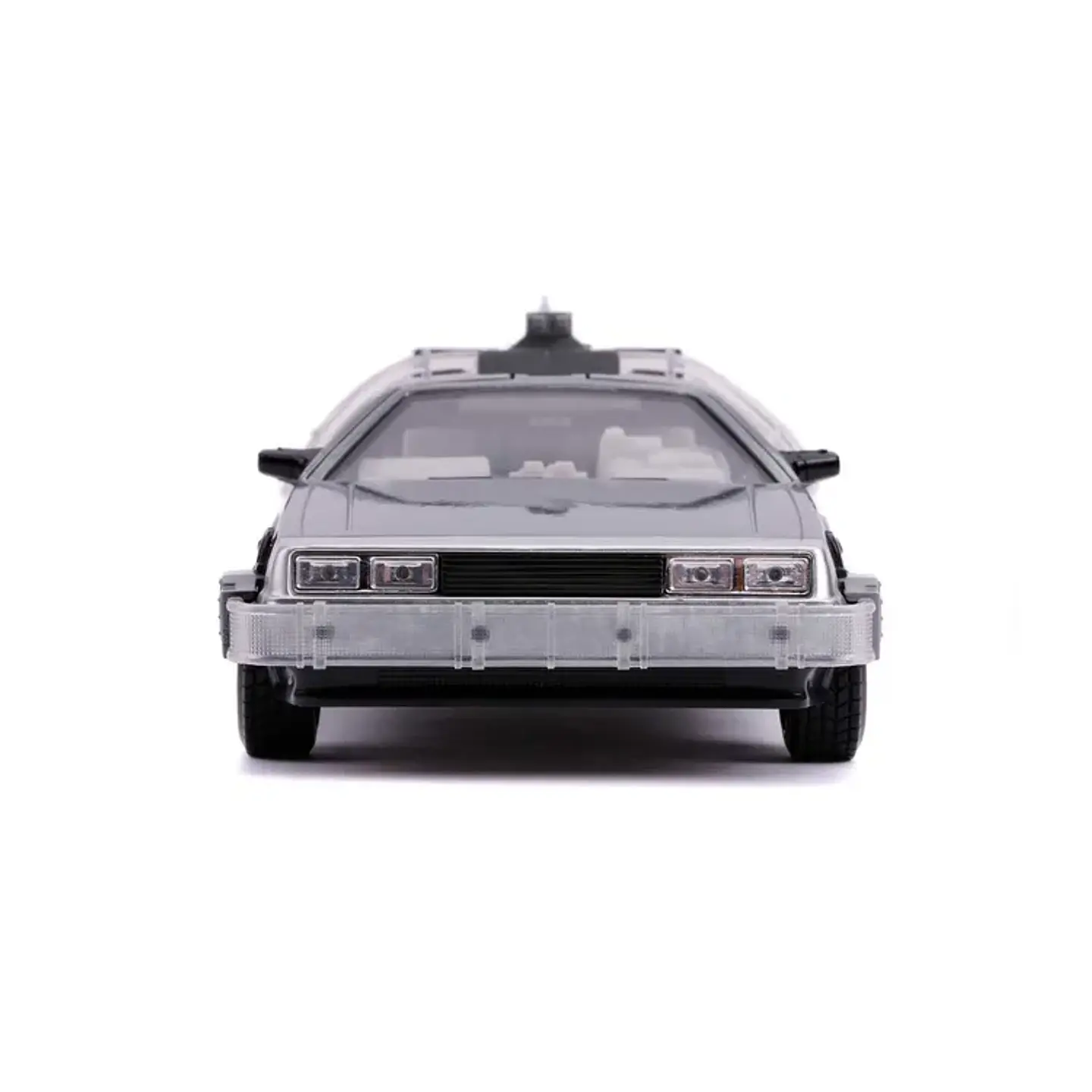 Delorean 2 Back To The Future Time Machine Luz 1:24 Jada Fly 2