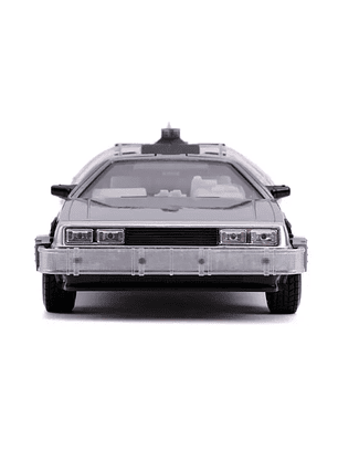 Delorean 2 Back To The Future Time Machine Luz 1:24 Jada Fly
