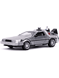 Delorean 2 Back To The Future Time Machine Luz 1:24 Jada Fly - Miniatura 3