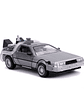 Delorean 2 Back To The Future Time Machine Luz 1:24 Jada Fly - Miniatura 4