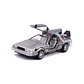 Delorean 2 Back To The Future Time Machine Luz 1:24 Jada Fly - Miniatura 6