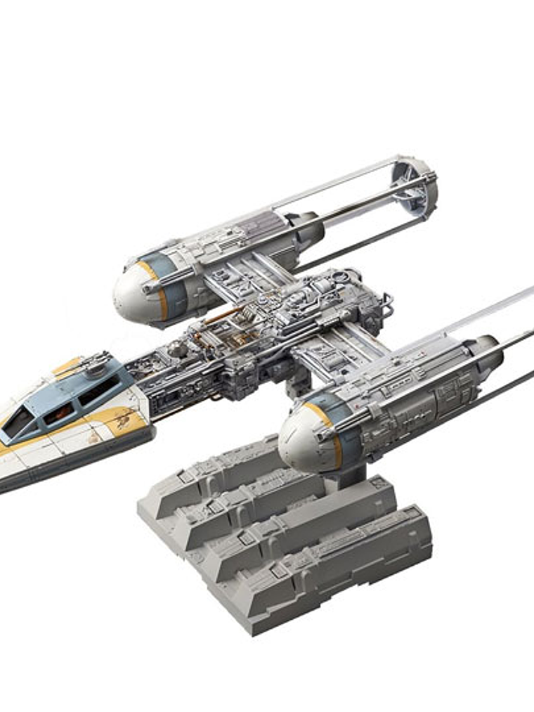 MODEL KIT 1/72 Y-WING STARFIGHTER BANDAI HOBBY 2