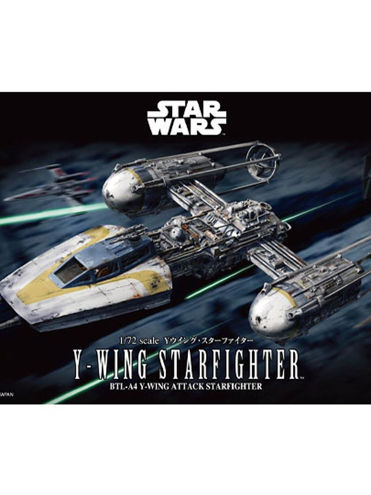 MODEL KIT 1/72 Y-WING STARFIGHTER BANDAI HOBBY 1