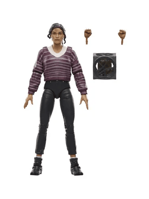 FIGURA DE ACCIÓN MARVEL SPIDERMAN LEGENDS SERIES SIN CAMINO A CASA MJ