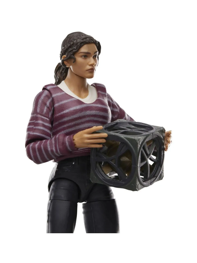 FIGURA DE ACCIÓN MARVEL SPIDERMAN LEGENDS SERIES SIN CAMINO A CASA MJ 3