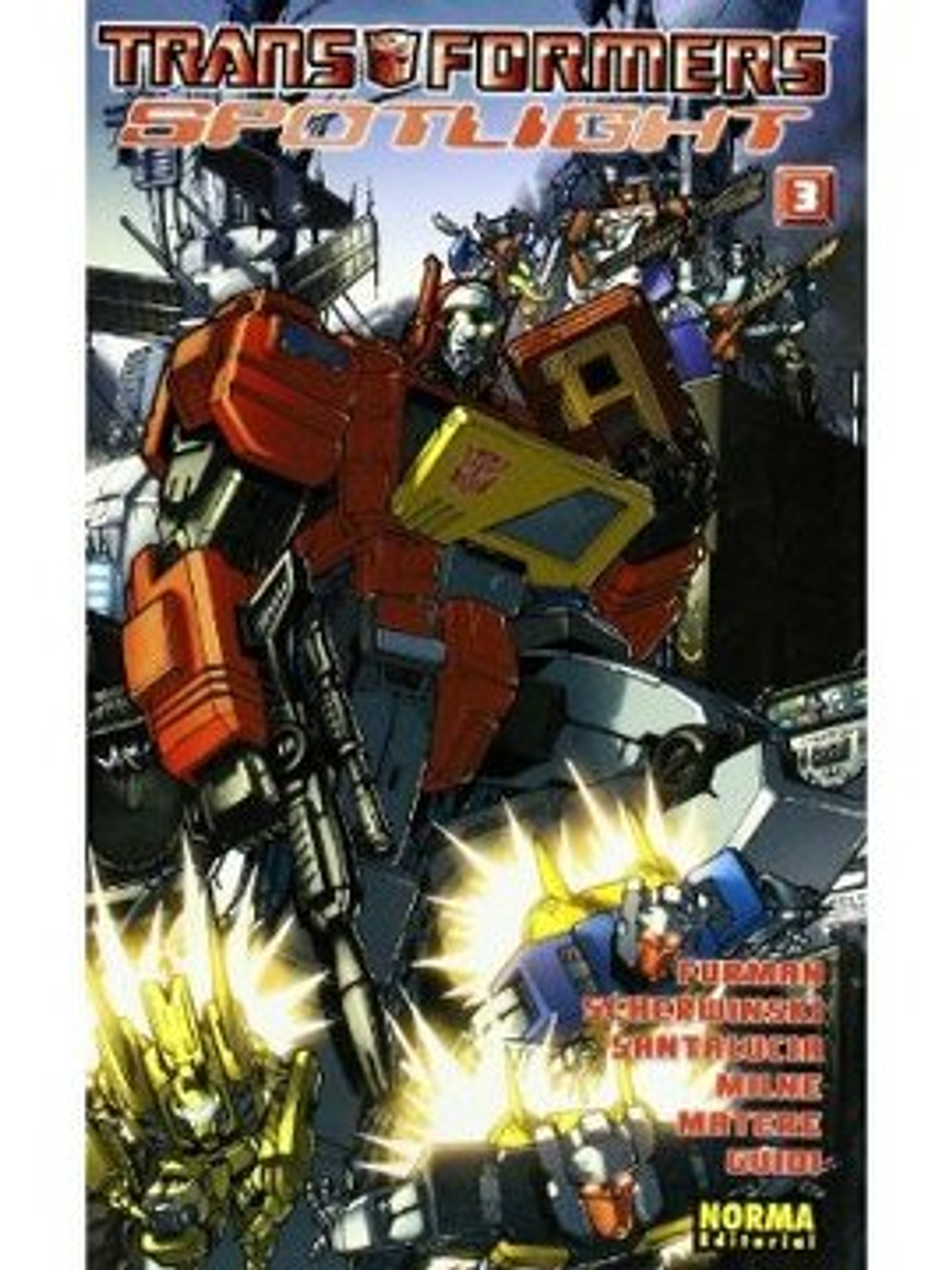 Transformers spotlight Vol 1 al 4 Nuevo 3