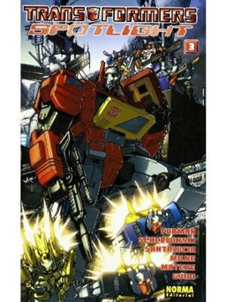 Transformers spotlight Vol 1 al 4 Nuevo 3