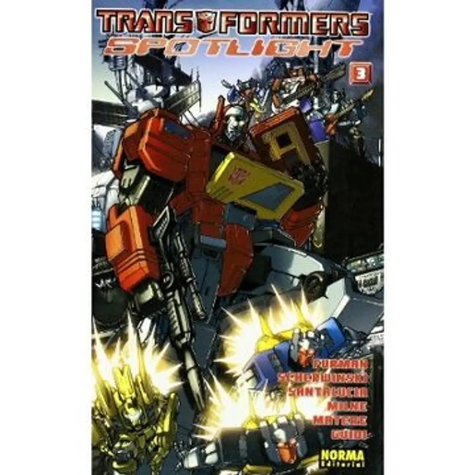 Transformers spotlight Vol 1 al 4 Nuevo 3