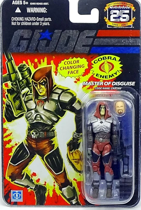 GI Joe 25th Anniversary Wave 3 Zartan Action Figure