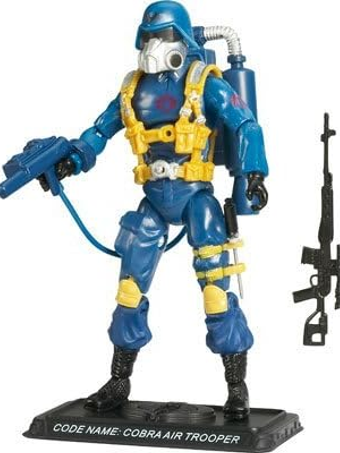 G.I. JOE Hasbro 25th Anniversary 3 3/4 Wave 4 Action Figure Cobra Air Trooper [Elite Infantry] by G. I. Joe 2