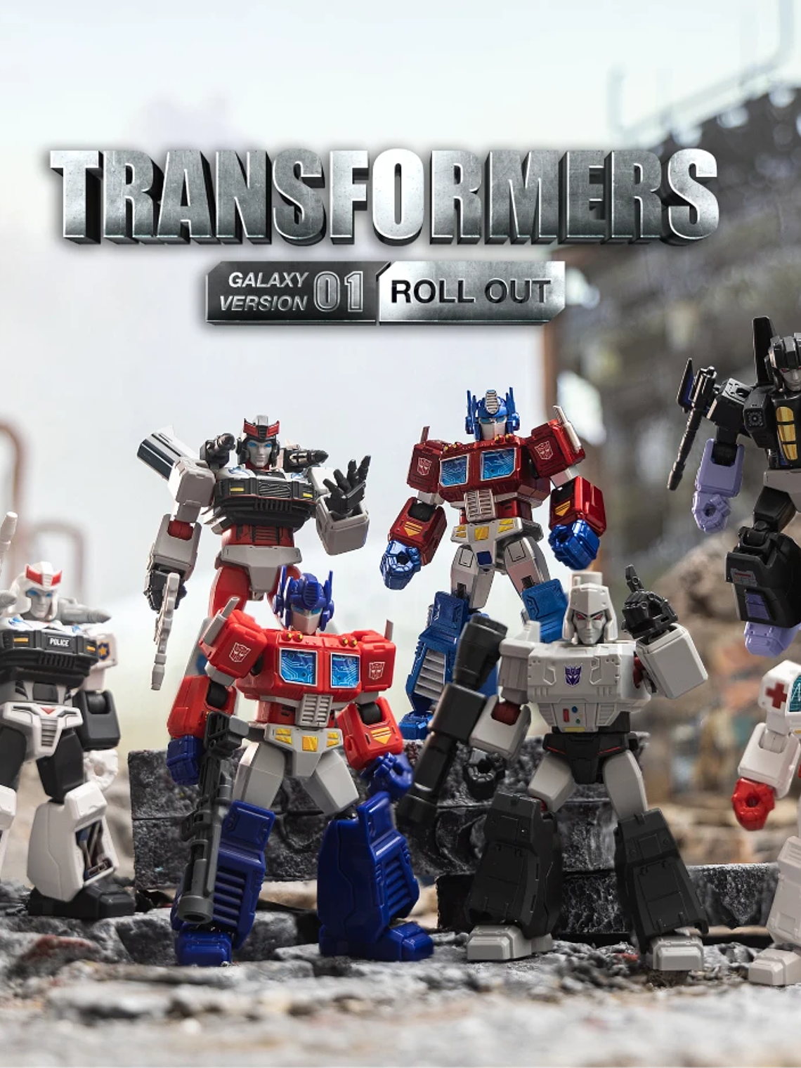 Blokees Figuras Sorpresa - Transformers Galaxy Version 01 (BLIND BOX) ROLL OUT 1