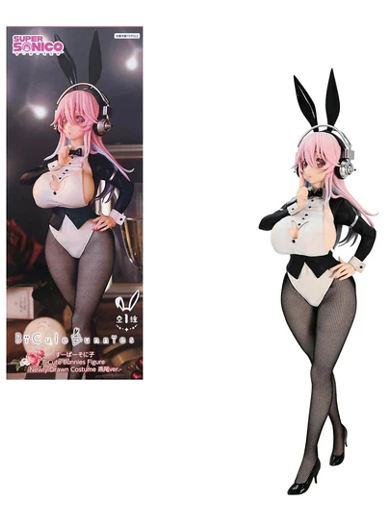 FIGURA BICUTE BUNNIES SUPER SONICO TAILCOAT VER. 1