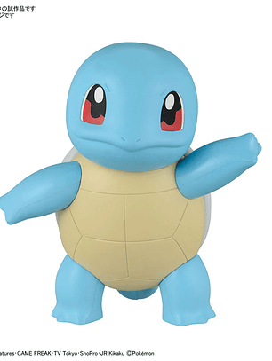 BANDAI POKEMON PLAMO COLLECTION QUICK!! NO.17 SQUIRTLE