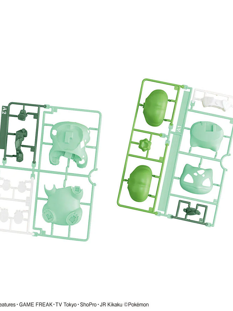 BANDAI POKEMON PLAMO COLLECTION QUICK!! NO.13 BULBASAUR 2