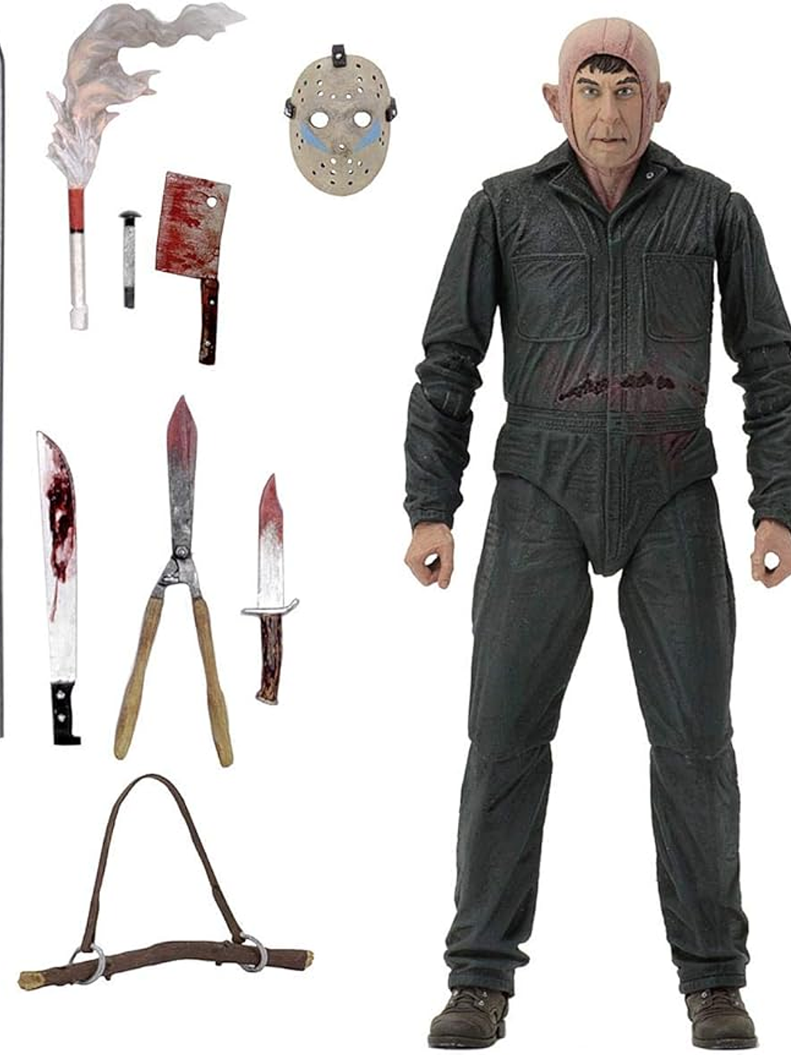 NECA Friday The 13th Part 5: Ultimate Roy Burns - Figura de acción de 7 pulgadas 1
