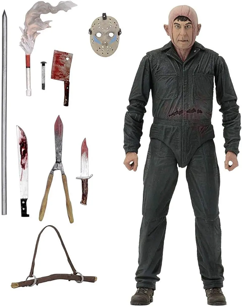 NECA Friday The 13th Part 5: Ultimate Roy Burns - Figura de acción de 7 pulgadas 1