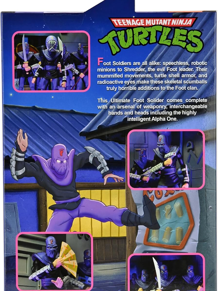 NECA Ultimate Foot Soldier (Versión Caricatura) 6