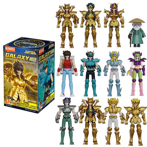 Figura Sorpresa Saint Seiya Galaxy Version 02 – Blokees