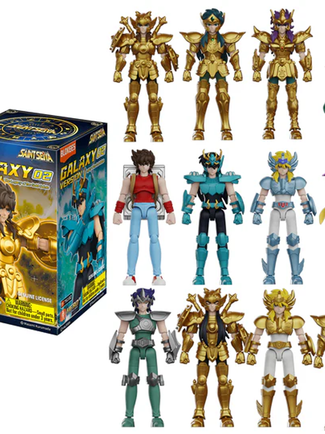 Figura Sorpresa Saint Seiya Galaxy Version 02 – Blokees 1
