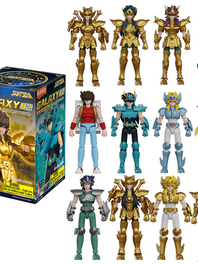 Figura Sorpresa Saint Seiya Galaxy Version 02 – Blokees 1