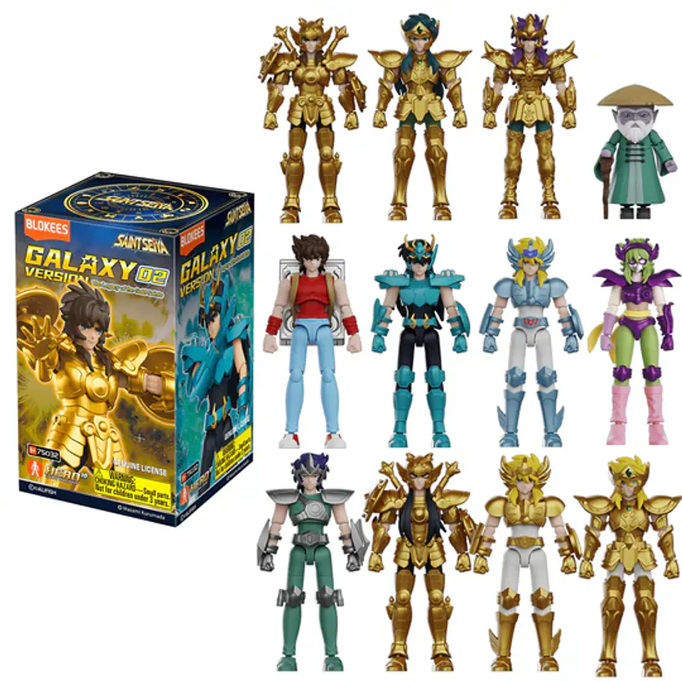 Figura Sorpresa Saint Seiya Galaxy Version 02 – Blokees 1