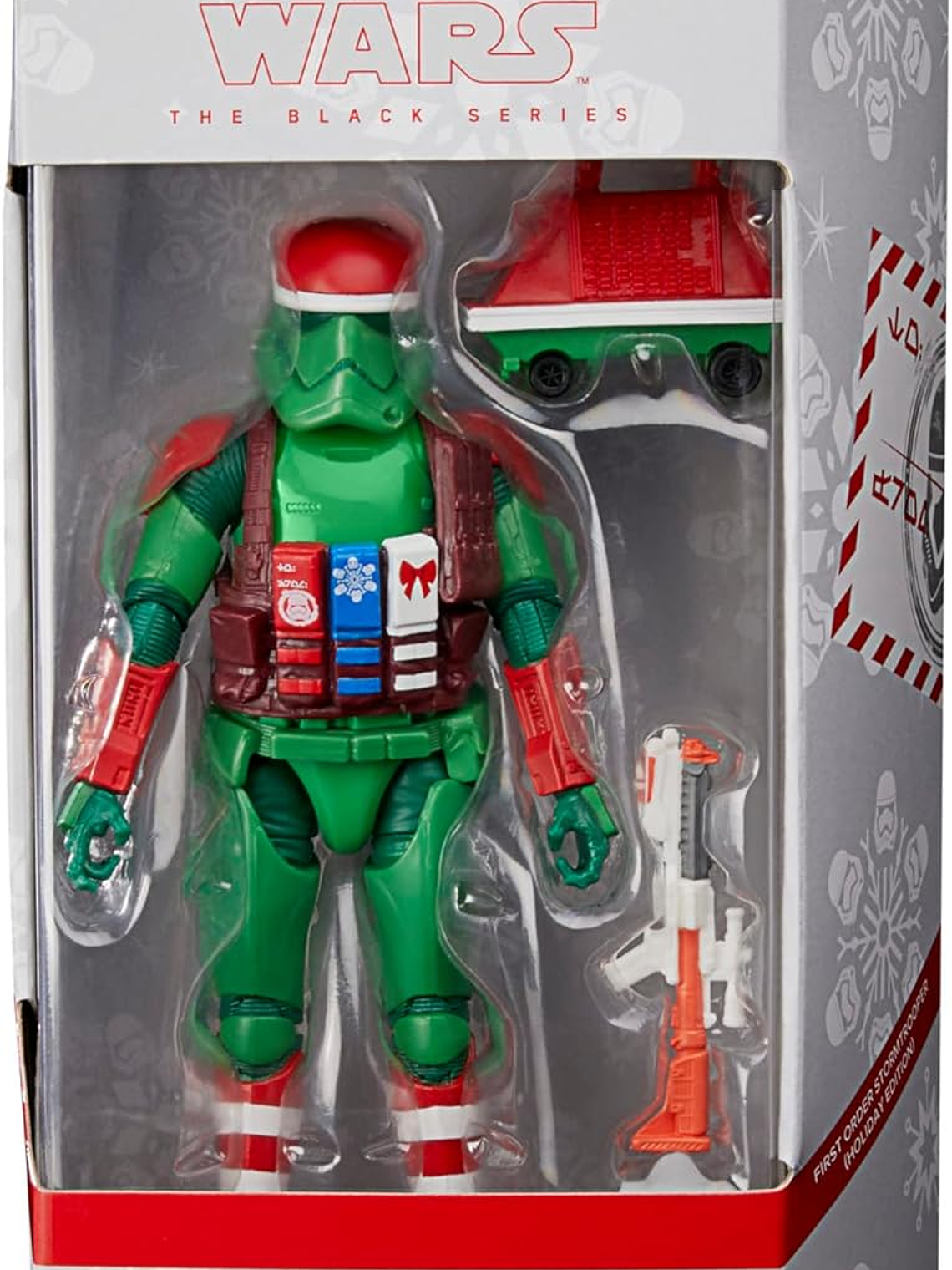 Hasbro Star Wars Star Wars The Black Series, First Order Stormtrooper (Holiday Edition) y droide ratón, Figuras de Las Fiestas 2