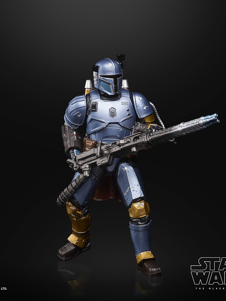 Star Wars The Black Series – Paz Vizsla Carbonized 15 cm – Figura Premium Nueva y Sellada 1