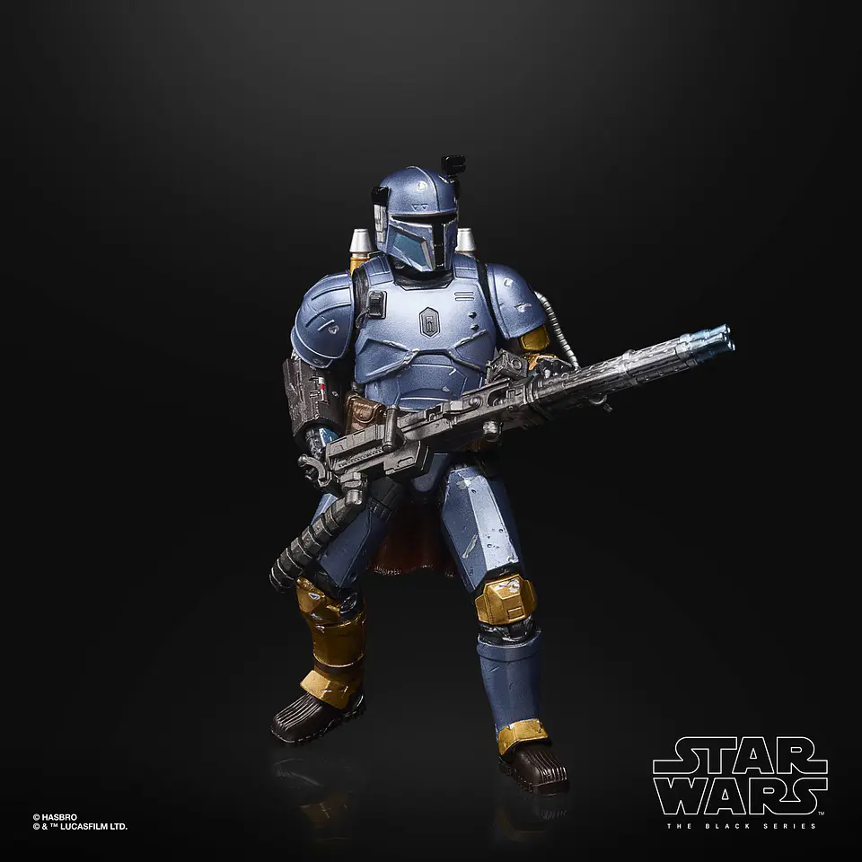 Star Wars The Black Series – Paz Vizsla Carbonized 15 cm – Figura Premium Nueva y Sellada 1