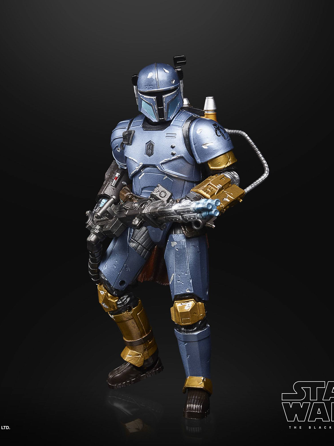 Star Wars The Black Series – Paz Vizsla Carbonized 15 cm – Figura Premium Nueva y Sellada 4