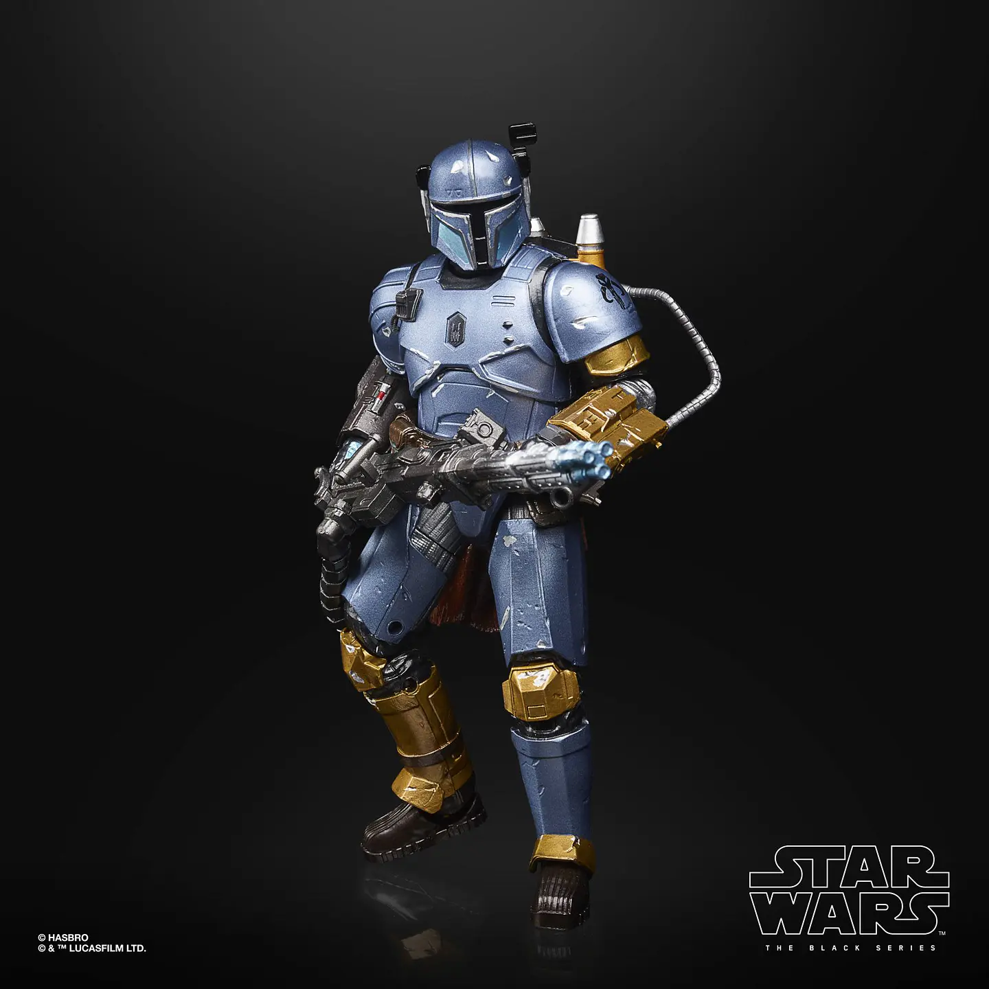 Star Wars The Black Series – Paz Vizsla Carbonized 15 cm – Figura Premium Nueva y Sellada 4