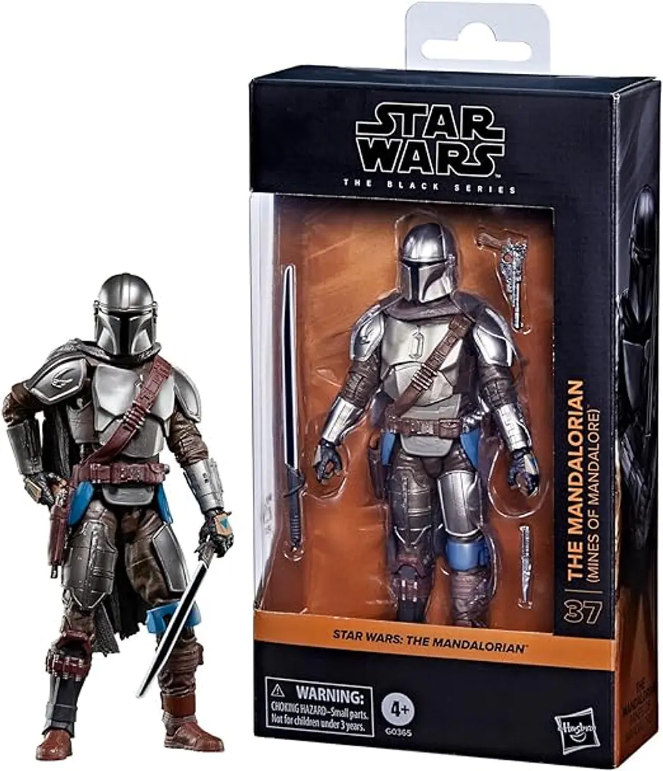 Star Wars The Black Series – The Mandalorian (Mines of Mandalore) 15 cm – Figura Premium Nueva y Sellada 4