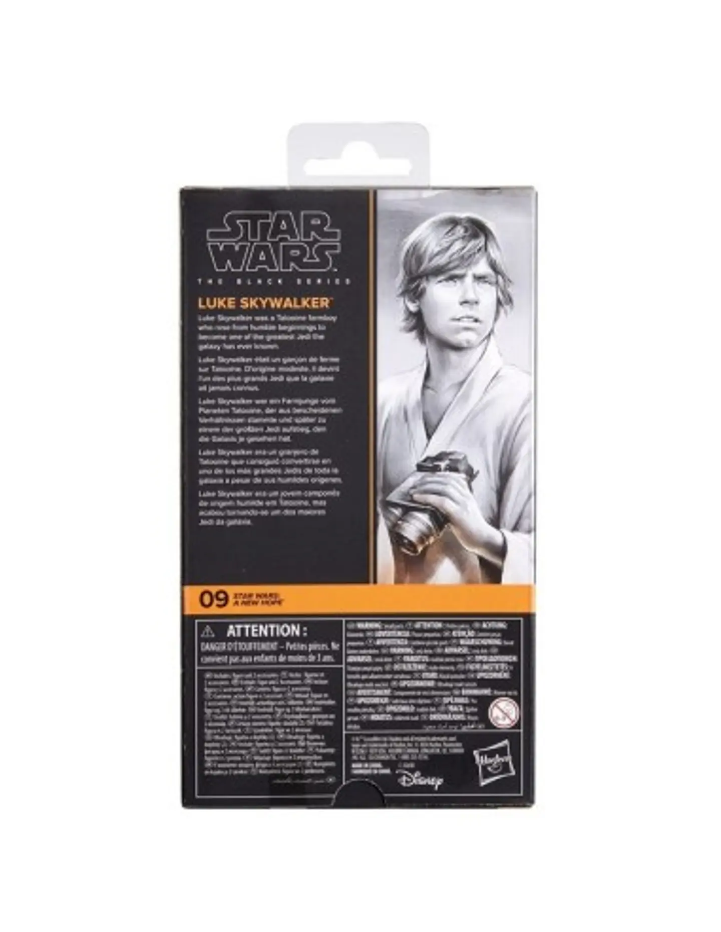 Star Wars The Black Series – Luke Skywalker (A New Hope) 15 cm – Figura Premium Nueva y Sellada 5